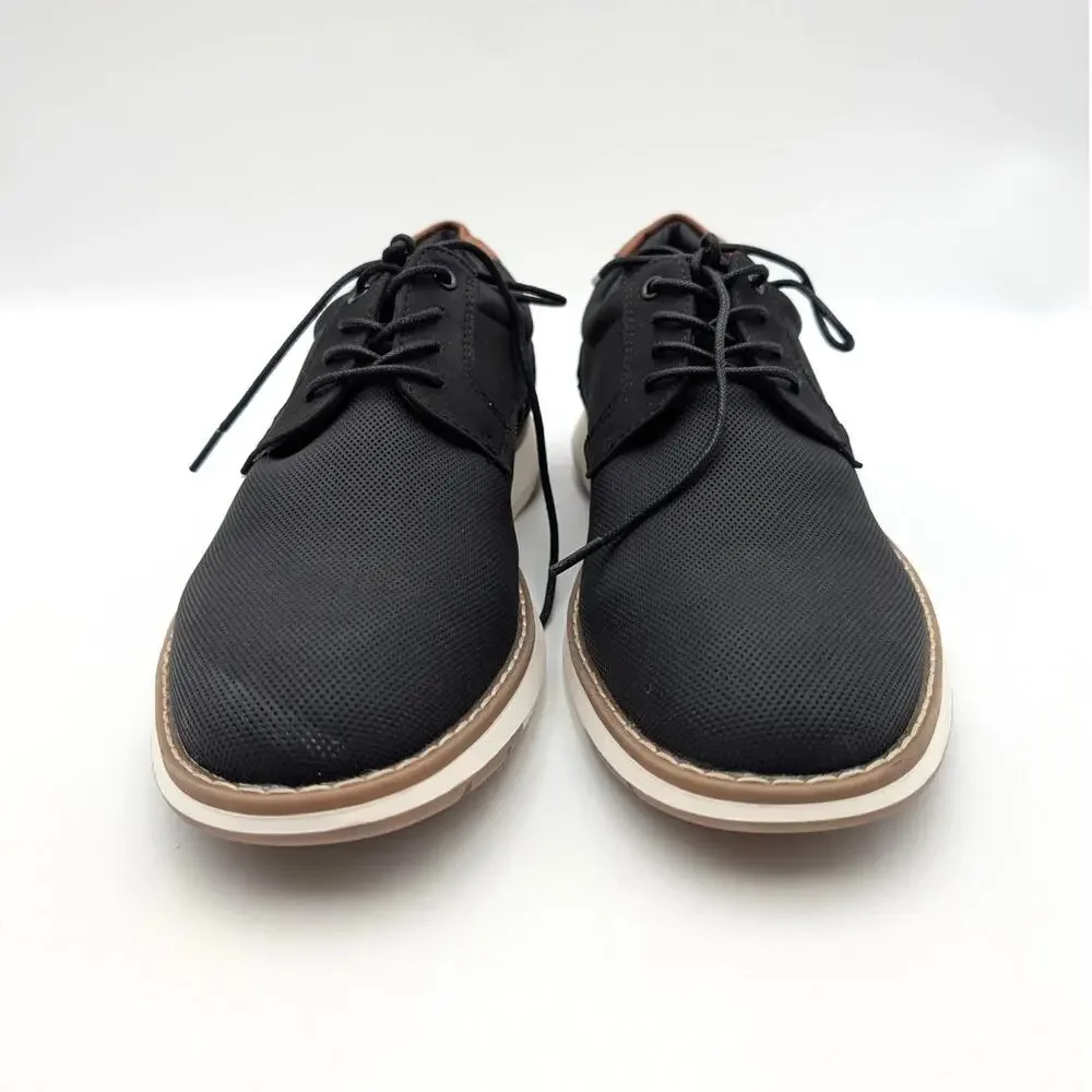 Nordstrom Rack Ryder Hybrid Knit Derby Shoes Men's Black Size US8.5M EU41.5